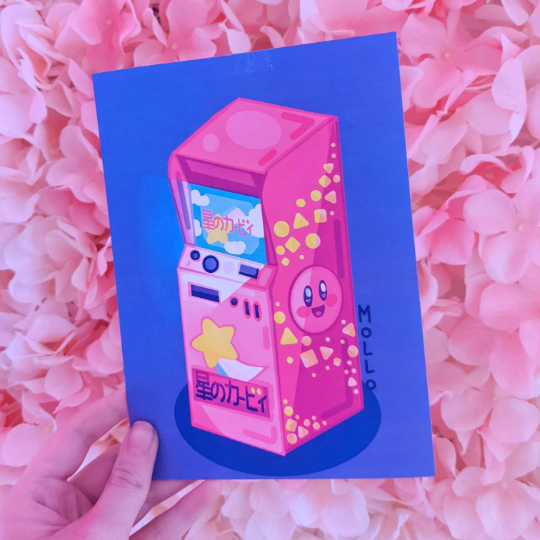 Video Game Inspired Arcade Machine Digital Print