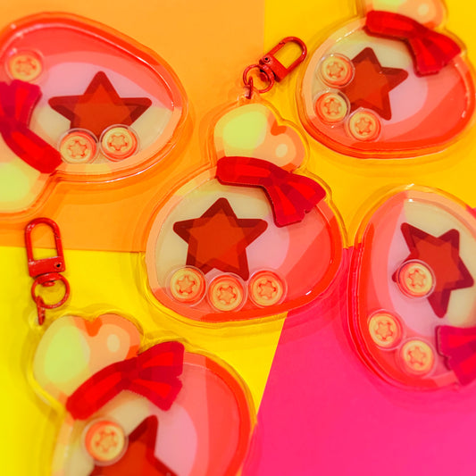 Bell Bag Shaker Keychain